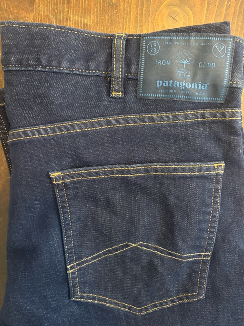 Patagonia Men’s Dark Blue Straight Jeans